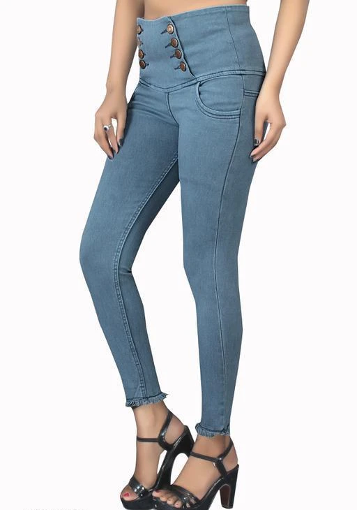 Checkout this latest Jeans
Product Name: *Pretty Women's Jeans*
Fabric: Denim
Surface Styling: Fringed
Net Quantity (N): 1
Sizes:
28 (Waist Size: 28 in, Length Size: 36 in) 
30 (Waist Size: 30 in, Length Size: 36 in) 
32 (Waist Size: 32 in, Length Size: 36 in) 
34 (Waist Size: 34 in, Length Size: 36 in) 
36
Country of Origin: India
Easy Returns Available In Case Of Any Issue


SKU: ANKLE_JEANS_GREY_8BUTTON_2
Supplier Name: Angel FS

Code: 456-5971097-2931

Catalog Name: Classic Sensational Women Jeans
CatalogID_903926
M04-C08-SC1032
.