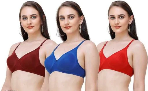 Checkout this latest Bra
Product Name: *Fancy Women Bra*
Fabric: Cotton Blend
Print or Pattern Type: Solid
Type: Everyday Bra
Seam Style: Seamless
Multipack: 3
Sizes:
28B, 30B, 32B, 34B, 36B, 38B, 40B
Country of Origin: India
Easy Returns Available In Case Of Any Issue


Catalog Rating: ★3.8 (20)

Catalog Name: Fancy Women Bra
CatalogID_904671
C76-SC1041
Code: 372-5975269-327