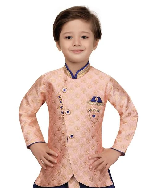 Checkout this latest Kurta Sets
Product Name: *KIDS FARM Light Pink Dhoti Kurta set*
Top Fabric: Cotton Silk
Bottom Fabric: Silk
Bottom Type: dhoti pants
Net Quantity (N): 1
This product is created by KIDS FARM.Especially made soft and comfortable for KIDS.A new stylish look for your cute little baby boy.Provides comfort at its best and gives a royal look
Sizes: 
9-12 Months
Country of Origin: India
Easy Returns Available In Case Of Any Issue


SKU: 2022-LIGHT PINK
Supplier Name: KIDS FARM

Code: 427-59865735-5881

Catalog Name: Tinkle Funky Kids Boys Kurta Sets
CatalogID_15675482
M10-C32-SC1170