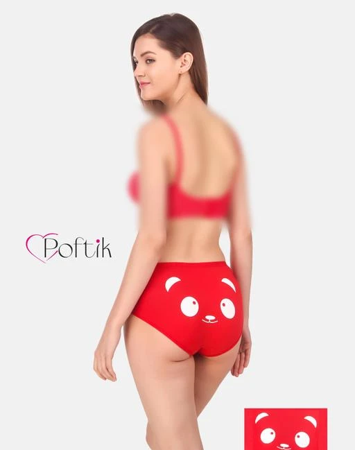 Tomkot Stylish and cute cartoon underwear women's panties, let you have a  good time with cartoon print bridal panty