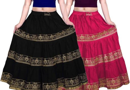 Checkout this latest Skirts
Product Name: *Trendy Stylish Cotton Printed Skirts*
Fabric: Cotton 
Waist Size : XS-  26 S - 28 in M - 30 in L - 32 in XL - 34 in
Type: Stitched
Length: Up To 42 in 
Description: It Has 2 Pieces Of Women's Skirts
Work: Printed
Country of Origin: India
Easy Returns Available In Case Of Any Issue


SKU: SKT_CBP_04_C2_Blk_Pnk
Supplier Name: VoxVidham

Code: 236-5991722-9861

Catalog Name: Stylish Women's Skirts
CatalogID_907648
M03-C06-SC1013