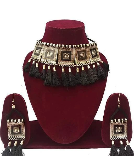 Checkout this latest Jewellery Set
Product Name: *Twinkling Charming Women Jewellery set*
Base Metal: German Silver
Type: Choker and Earrings
Multipack: 1
Country of Origin: India
Easy Returns Available In Case Of Any Issue


SKU: drvwpdpC
Supplier Name: Gyandhari Enterprises

Code: 531-60377697-992

Catalog Name: Twinkling Charming Women Jewellery set
CatalogID_15851344
M05-C11-SC1093