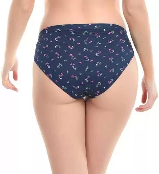  Women Cotton Printed Panty Briefs Hipster For Ladies