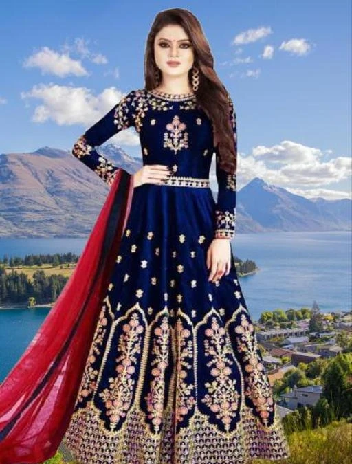 Checkout this latest Gowns
Product Name: *Chitrarekha Alluring Gowns*
Fabric: Taffeta Silk
Sleeve Length: Long Sleeves
Pattern: Embroidered
Multipack: 1
Sizes:
S, M, L, XL, XXL, XXXL, Free Size (Bust Size: 42 in, Waist Size: 44 in, Hip Size: 54 in, Shoulder Size: 19 in) 
Country of Origin: India
Easy Returns Available In Case Of Any Issue


Catalog Rating: ★4.8 (4)

Catalog Name: Chitrarekha Alluring Gowns
CatalogID_15909034
C79-SC1289
Code: 993-60540798-994