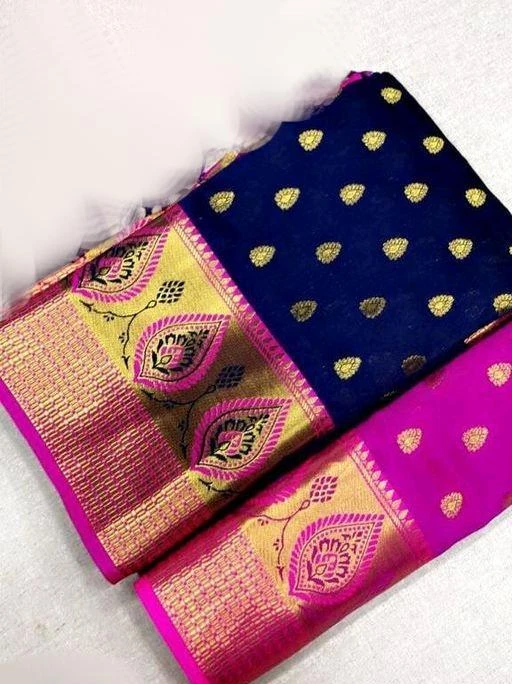 Checkout this latest Sarees
Product Name: *Sensational Banarasi Silk Sarees Vol 21*
Saree Fabric: Cotton Silk
Blouse: Separate Blouse Piece
Blouse Fabric: Silk Blend
Pattern: Zari Woven
Blouse Pattern: Same as Saree
Net Quantity (N): Single
Sizes: 
Free Size (Saree Length Size: 5.5 m, Blouse Length Size: 0.8 m) 
Country of Origin: India
Easy Returns Available In Case Of Any Issue


SKU: Vandan_Navy
Supplier Name: PAHAL FSN

Code: 994-60650166-997

Catalog Name: Aagyeyi Voguish Sarees
CatalogID_15947979
M03-C02-SC1004
