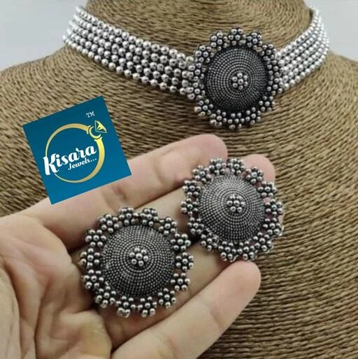 Checkout this latest Jewellery Set
Product Name: *Elite Chic Jewellery Sets*
Base Metal: German Silver
Plating: Oxidised Silver
Stone Type: Artificial Stones & Beads
Sizing: Adjustable
Type: As Per Image
Multipack: 1
Country of Origin: India
Easy Returns Available In Case Of Any Issue


Catalog Rating: ★3.6 (13)

Catalog Name: Elite Chic Jewellery Sets
CatalogID_15971222
C77-SC1093
Code: 671-60716406-942