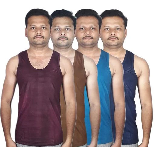 Checkout this latest Vests
Product Name: *TOP TEN Mens Color vest | Pack of  4 | Sleevless | Colour Vest For Mens | Cotton | Color Vests for Men *
Fabric: Cotton
Sleeve Length: Sleeveless
Pattern: Solid
Multipack: 4
Sizes: 
XL (Chest Size: 38 in, Length Size: 29 in) 
XXL
Country of Origin: India
Easy Returns Available In Case Of Any Issue



Catalog Name: Latest Men Vest
CatalogID_16039775
C68-SC1217
Code: 543-60899557-643