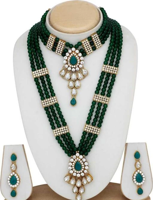 Checkout this latest Jewellery Set
Product Name: *Elite Glittering Jewellery Sets*
Base Metal: Alloy
Plating: Gold Plated
Stone Type: Kundan
Sizing: Adjustable
Type: Necklace and Earrings
Multipack: 1
Country of Origin: India
Easy Returns Available In Case Of Any Issue


SKU: BHD-101/MIX
Supplier Name: Mani ratan art Jewellery

Code: 443-61155278-0001

Catalog Name: Elite Glittering Jewellery Sets
CatalogID_16108474
M05-C11-SC1093