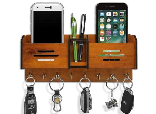 Checkout this latest Key Holders
Product Name: *MDF Wood Wall Mounted Key Holders Mobile Stand for Wall Decor Wooden Keys Hanger Stylish Hook Stand Key Organizer for Home Decor and Office*
Material: Wooden
Color: Brown
Product Length: 26 cm
Product Height: 5 cm
Product Breadth: 15 cm
Multipack: 1
Country of Origin: India
Easy Returns Available In Case Of Any Issue


SKU: RF_Cake Line
Supplier Name: RADHIKAFASHION!

Code: 542-61278125-998

Catalog Name: Alluring Key Holders
CatalogID_16141357
M08-C25-SC2483
