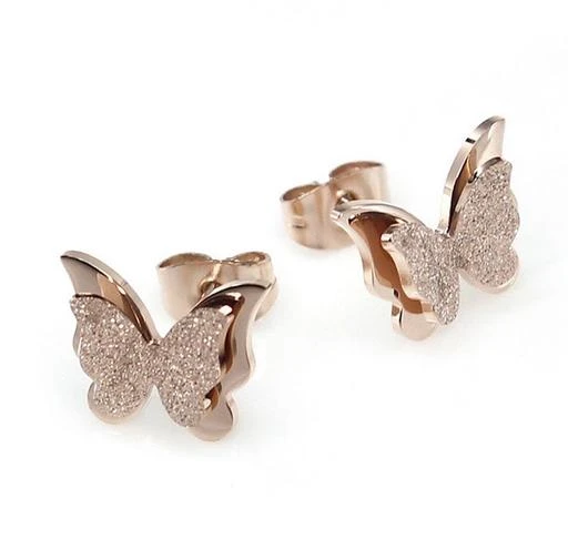 Ferosh Butterfly Gold Hoop Earrings Buy Ferosh Butterfly Gold Hoop Earrings  Online at Best Price in India  Nykaa