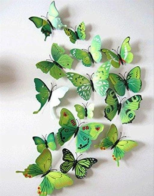 Checkout this latest Wall Stickers & Murals
Product Name: *12 Pcs 3D Metal Butterfly Wall Stickers for Home Party Wedding Decor (Green)*
Material: PVC Vinyl
Type: Wall Stickers
Ideal For: All Purpose
Multipack: 12
Country of Origin: China
Easy Returns Available In Case Of Any Issue


SKU: DC1701066E
Supplier Name: World Of World

Code: 772-61500299-774

Catalog Name: Elegant Wall Stickers & Murals
CatalogID_16211083
M08-C25-SC2518