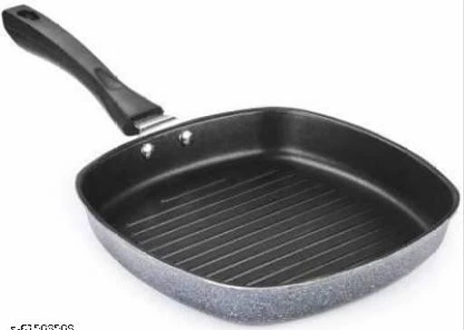 Checkout this latest Grill Pans
Product Name: *Highkind Non Stick Aluminium Grill Pan Multi Snack Pan Sandwich Maker Uttapam Pan Chilla Pan Toast Pan Grilled Sandwich Snackers Large Pan Kadai Multipurpose- Grey, Make in India*
Material: Aluminium
Surface Coating: Non Stick.
Type: Non-Stick
Product Breadth: 20 Cm
Product Height: 3 Cm
Product Length: 20 Cm
Pack Of: Pack Of 1
Country of Origin: India
Easy Returns Available In Case Of Any Issue


Catalog Rating: ★3.9 (23)

Catalog Name: Fancy Grill Pans
CatalogID_16212579
C137-SC1595
Code: 733-61503508-9921