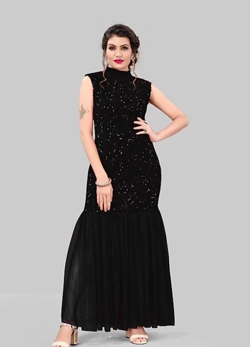 Checkout this latest Dresses
Product Name: *Urbane Fabulous Women Velvet  Dresses*
Fabric: Velvet
Sleeve Length: Sleeveless
Pattern: Embellished
Multipack: 1
Sizes:
S (Bust Size: 34 in, Length Size: 55 in) 
M (Bust Size: 36 in, Length Size: 55 in) 
L (Bust Size: 38 in, Length Size: 55 in) 
XL (Bust Size: 40 in, Length Size: 55 in) 
Country of Origin: India
Easy Returns Available In Case Of Any Issue


SKU: Karishna Balck 
Supplier Name: JEVIK CREATION

Code: 736-61518836-9991

Catalog Name: Urbane Fabulous Women Velvet  Dresses
CatalogID_16220110
M04-C07-SC1025