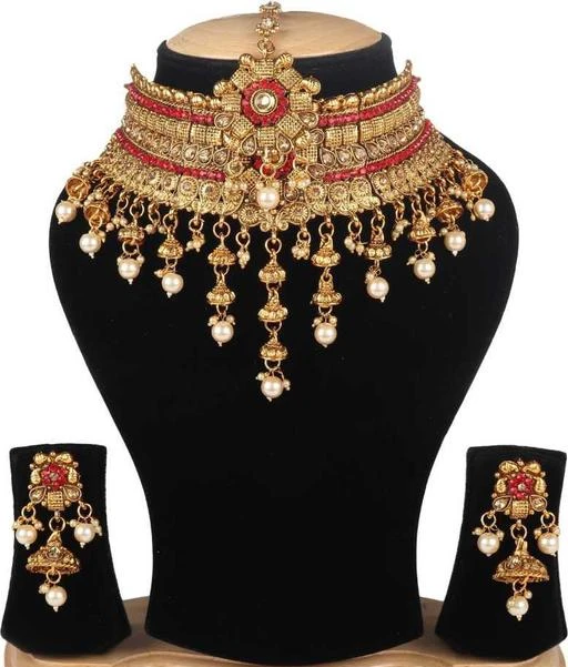 Checkout this latest Jewellery Set
Product Name: *Shimmering Fusion Gold Plated Crystal Jewellery Sets*
Base Metal: Alloy
Plating: Gold Plated
Stone Type: Crystals
Sizing: Adjustable
Type: As Per Image
Country of Origin: India
Easy Returns Available In Case Of Any Issue


SKU: hrJs14pj
Supplier Name: JAGDAMBA ART JEWELLERY

Code: 944-61529281-994

Catalog Name: Shimmering Fusion Gold Plated Crystal Jewellery Sets
CatalogID_16223391
M05-C11-SC1093