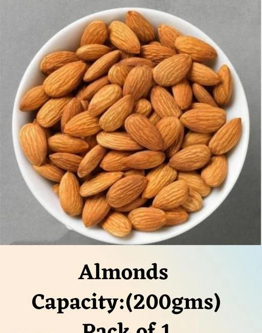 Checkout this latest Dry Fruits
Product Name: *Almonds (200g) Pack of 1*
Almonds
Country of Origin: India
Easy Returns Available In Case Of Any Issue


Catalog Rating: ★4.3 (78)

Catalog Name: California Almond
CatalogID_939950
C89-SC1738
Code: 382-6164306-435