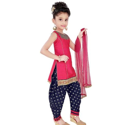 Checkout this latest Kurta Sets
Product Name: *Classic Kurta Sets*
Top Fabric: Jacquard
Dupatta: With Dupatta
Top Shape: straight
Bottom Type: patiala
Top Length: above knee
Top Pattern: Embellished
Sleeve Length: Sleeveless
NT_suitset_21
Sizes: 
0-1 Years (Top Length Size: 16 in, Bottom Length Size: 15 in) 
1-2 Years (Top Length Size: 18 m, Bottom Length Size: 17 m) 
2-3 Years (Top Length Size: 20 in, Bottom Length Size: 19 in) 
3-4 Years (Top Length Size: 22 m, Bottom Length Size: 21 m) 
4-5 Years (Top Length Size: 24 in, Bottom Length Size: 23 in) 
5-6 Years (Top Length Size: 26 in, Bottom Length Size: 25 in) 
6-7 Years (Top Length Size: 28 in, Bottom Length Size: 27 in) 
7-8 Years (Top Length Size: 30 in, Bottom Length Size: 29 in) 
8-9 Years (Top Length Size: 31 m, Bottom Length Size: 30 m) 
9-10 Years (Top Length Size: 32 m, Bottom Length Size: 31 m) 
10-11 Years (Top Length Size: 33 in, Bottom Length Size: 33 in) 
11-12 Years (Top Length Size: 35 in, Bottom Length Size: 35 in) 
Country of Origin: India
Easy Returns Available In Case Of Any Issue


SKU: NT_suitset_23
Supplier Name: CHOICE GARMENT

Code: 274-62048721-9961

Catalog Name: Classic Kurta Sets
CatalogID_16416657
M10-C32-SC1140