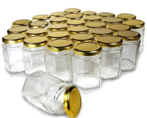 Checkout this latest Jars & Containers_1500-2000
Product Name: *200ml hexagone shape glass jar pack of 6 with airtight cap*
Material: Glass
Type: Dry Fruit Jar
Features: Airtight
Product Breadth: 7 Cm
Product Height: 10 Cm
Product Length: 6 Cm
Pack Of: Pack Of 6
Suitable to use multipurpose storage with airtight cap, this jar can also use in microwave oven. Food grade jar and cap both, very useful to replace your plastic masala jars This jar mouth is wide so, it's easy to operate at the time you clean, store or taking out the goods from this jar Special coating given in the cap inside to avoid any type of problem in the item you store in Product Dimensions: Height: 11 cm / Width: 6 cm
Easy Returns Available In Case Of Any Issue


SKU: 200ml hexagone shape glass jar pack of 6 with airtight cap
Supplier Name: CLOUDS ENTERPRISE

Code: 192-62213445-995

Catalog Name: Stylo Jars & Containers
CatalogID_16470473
M08-C23-SC2252