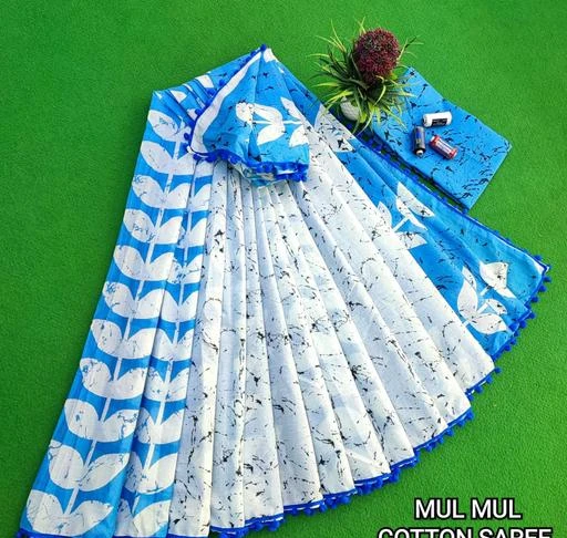 Checkout this latest Sarees
Product Name: *cotton mul mul sarees whit pom pom lace*
Saree Fabric: Mulmul
Blouse: Running Blouse
Blouse Fabric: Mulmul
Pattern: Printed
Blouse Pattern: Printed
Net Quantity (N): Single
 New collection ?? *Beautiful Handblock printed pure cotton mulmul sarees  with POM POM lace*  Saree with blouse Size 6.50mtrs  With blouse 
Sizes: 
Free Size (Saree Length Size: 5.5 m, Blouse Length Size: 1 m) 
Country of Origin: India
Easy Returns Available In Case Of Any Issue


SKU: fSMK5Rpg
Supplier Name: Bhumika handicraft

Code: 307-62714459-009

Catalog Name: Kashvi Alluring Sarees
CatalogID_16635769
M03-C02-SC1004