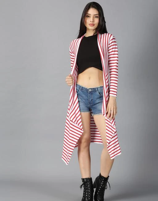 Checkout this latest Capes, Shrugs & Ponchos
Product Name: *UrGear Women Shrug*
Fabric: Cotton
Sleeve Length: Long Sleeves
Fit/ Shape: Shrug
Pattern: Striped
Net Quantity (N): 1
Sizes:
XS (Bust Size: 29 in, Length Size: 37 in, Shoulder Size: 13 in) 
S (Bust Size: 31 in, Length Size: 37 in, Shoulder Size: 14 in) 
M (Bust Size: 33 in, Length Size: 38 in, Shoulder Size: 14 in) 
L (Bust Size: 35 in, Length Size: 39 in, Shoulder Size: 15 in) 
Latest Women Shrugs fullsleeve from UrGear, This Shrugs  Women offers a Fashion and Trendy look .Wear it with trendy UrGear to have fashion look. Whatever the occasion this  Shrugs full sleeve will be your choice .Trusted brand online and no compromise on quality Women Shrugs.
Country of Origin: India
Easy Returns Available In Case Of Any Issue


SKU: UrW001851p
Supplier Name: URGEAR

Code: 883-62722416-9922

Catalog Name: Pretty Elegant Women Capes, Shrugs & Ponchos
CatalogID_16638408
M04-C07-SC1024