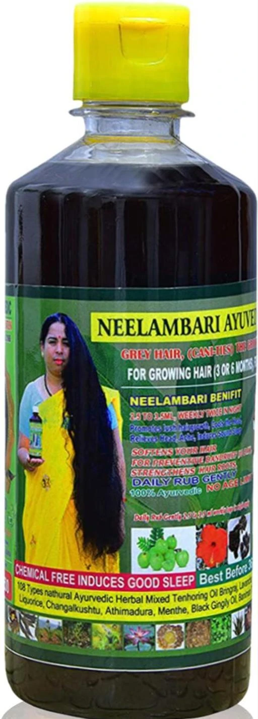  - Neelambari Ayurvedic Herbal Hair Growth 240 Ml / Neelambari