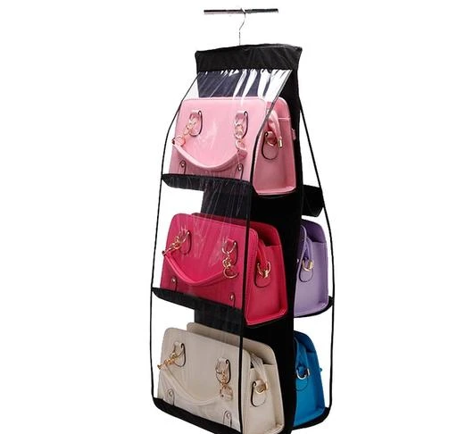 Unicrafts Unicrafts Purse Handbag Organizer 6 Pocket Foldable