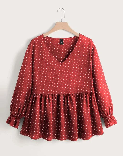 Checkout this latest Tops & Tunics
Product Name: *Istyle Can Casual Polka Dot Peplum V Neck Flounce Long Sleeve Regular Fit Polyester Women's Top*
Fabric: Polyester
Sleeve Length: Long Sleeves
Pattern: Printed
Net Quantity (N): 1
Sizes:
S, M, L, XL
Istyle Can Casual Plain / Solid Peplum V Neck Flounce Long Sleeve Regular Fit Polyester Women's Top, :- Neck : V Neck, Sleeve : Flounce Long Sleeve ,Fit : Regular Fit, Fabric : Polyester, Style : Peplum , Pattern : Solid
Country of Origin: India
Easy Returns Available In Case Of Any Issue


SKU: AGMF-1-236SD-MAROON
Supplier Name: AGM Fashion

Code: 233-63394578-9921

Catalog Name: Pretty Modern Women Tops & Tunics
CatalogID_16853424
M04-C07-SC1020