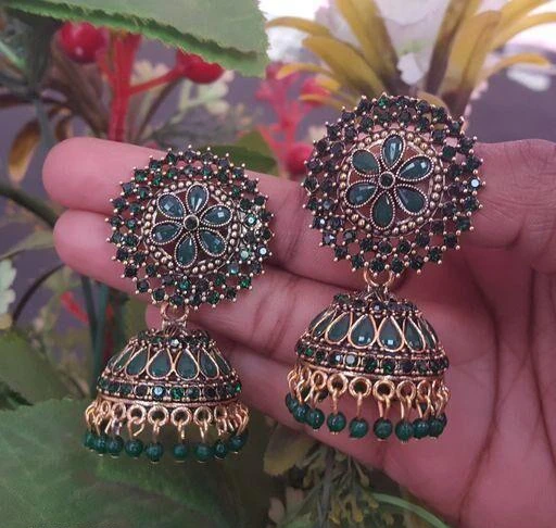 Checkout this latest Earrings & Studs
Product Name: *Prathaz Fashion Stone Filled Earrings *
Base Metal: Alloy
Plating: Gold Plated
Sizing: Non-Adjustable
Stone Type: Artificial Beads
Type: Jhumkhas
Net Quantity (N): 1
Country of Origin: India
Easy Returns Available In Case Of Any Issue


SKU: Puvi HEN 84 - Green
Supplier Name: Puviprest Fashion

Code: 441-63725050-997

Catalog Name: Modern Earrings & Studs
CatalogID_16959094
M05-C11-SC1091