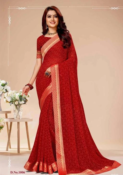 Checkout this latest Sarees
Product Name: *Just V Tex presents beautiful pure georgette fabric red bandhani printed Saree *
Saree Fabric: Georgette
Blouse: Separate Blouse Piece
Blouse Fabric: Georgette
Pattern: Printed
Blouse Pattern: Same as Saree
Net Quantity (N): Single
Just V Tex presents beautiful pure georgette fabric bandhani printed Saree with unstitched blouse piece
Sizes: 
Free Size (Saree Length Size: 5.5 m, Blouse Length Size: 0.8 m) 
Country of Origin: India
Easy Returns Available In Case Of Any Issue


SKU: BAHURANI4 _1006
Supplier Name: Just V Tex

Code: 065-63968346-9921

Catalog Name: Trendy Petite Sarees
CatalogID_17034843
M03-C02-SC1004