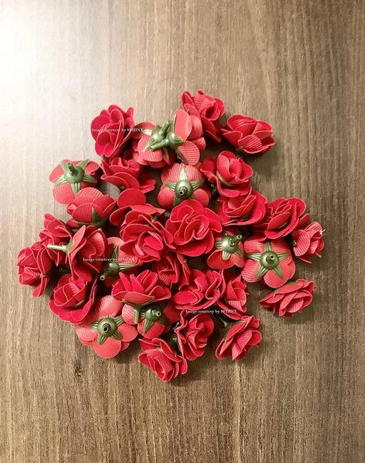 Artificial Roses Fake Roses Embellishments for Craft Flowers Mini