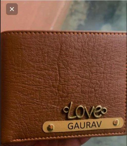 Mens Wallet Purse Name Wallet Customized Wallet STEP 1:-Place Your Order On  Meesho. STEP