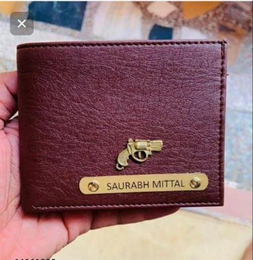  Mens Wallet Purse Name Wallet Customized Personalized S Step 1  Place