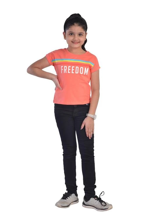 Checkout this latest Tops & Tunics
Product Name: *ONE CENTRE Girls Casual Top | Regular Fit & Fashionable Tops for Girls*
Fabric: Cotton
Sleeve Length: Short Sleeves
Pattern: Printed
Net Quantity (N): Single
Sizes: 
1-2 Years, 3-4 Years, 5-6 Years, 7-8 Years, 9-10 Years, 11-12 Years
ONE CENTRE is providing the most fashionable, comfortable, and always top-notch quality clothes for young girls and teenagers, we have created a beautiful collection with all the essential clothes your girls need to thrive. For school, beach, holidays, or special occasions. Let Your Precious Ones Enjoy This Summer with a Brand-New Pair of ONE CENTRE Top – The Ultimate Combination of Comfort and Style, Perfect for Every Look! Are you looking for a pretty, yet super comfortable pair of Top for your little girl? Does she love fashion but doesn’t like compromising on comfort? We feel her! The girls Top are the optimal Febric making them an ideal choice for a variety of occasions. Super comfy and still uniquely stylish, they’re here to make any little girl stand out with every outfit. COMFORT AND STYLE: Light, soft and breathable, these Tops are perfect for wearing all day - every day. A GREAT CHOICE FOR ANY OCCASION: Whether for school, holidays, daily activities or playing with friends, these Tops easily create a timeless, pretty, girly look. EASY TO COMBINE: Let your little girl wear these Tops for with her favourite Pant, Jeans, Palazzo, shorts and look her best wherever she goes.
Country of Origin: India
Easy Returns Available In Case Of Any Issue


SKU: S2104CA0204 PR1 CARROT
Supplier Name: ONE CENTRE

Code: 992-64103592-992

Catalog Name: Cutiepie Classy Girls Tops & Tunics
CatalogID_17076331
M10-C32-SC1142