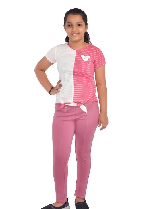 Checkout this latest Tops & Tunics
Product Name: *ONE CENTRE Girls Casual Top | Regular Fit & Fashionable Tops for Girls*
Fabric: Jacquard
Sleeve Length: Short Sleeves
Pattern: Solid
Net Quantity (N): Single
Sizes: 
13-14 Years
ONE CENTRE is providing the most fashionable, comfortable, and always top-notch quality clothes for young girls and teenagers, we have created a beautiful collection with all the essential clothes your girls need to thrive. For school, beach, holidays, or special occasions. Let Your Precious Ones Enjoy This Summer with a Brand-New Pair of ONE CENTRE Top – The Ultimate Combination of Comfort and Style, Perfect for Every Look! Are you looking for a pretty, yet super comfortable pair of Top for your little girl? Does she love fashion but doesn’t like compromising on comfort? We feel her! The girls Top are the optimal Febric making them an ideal choice for a variety of occasions. Super comfy and still uniquely stylish, they’re here to make any little girl stand out with every outfit. COMFORT AND STYLE: Light, soft and breathable, these Tops are perfect for wearing all day - every day. A GREAT CHOICE FOR ANY OCCASION: Whether for school, holidays, daily activities or playing with friends, these Tops easily create a timeless, pretty, girly look. EASY TO COMBINE: Let your little girl wear these Tops for with her favourite Pant, Jeans, Palazzo, shorts and look her best wherever she goes.
Country of Origin: India
Easy Returns Available In Case Of Any Issue


SKU: A2104CA0207MX1 PINK
Supplier Name: ONE CENTRE

Code: 992-64103600-992

Catalog Name: Cutiepie Stylus Girls Tops & Tunics
CatalogID_17076334
M10-C32-SC1142