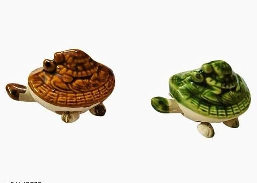 Checkout this latest Showpieces & Collectibles
Product Name: *Trendy Showpieces & Collectibles*
Material: Porcelain
Type: Figurines
Size: Standard
Net Quantity (N): 1
Product Length: 7 cm
Product Height: 5 cm
Product Breadth: 4 cm
Combo of 2 Floating Tortoise with moving Legs and Tail for Home, Garden and Balcony decor. Tortoise are the symbol of Wealth, Positivity, Happiness and considered as good for Vastu and Fengshui item.
Country of Origin: India
Easy Returns Available In Case Of Any Issue


SKU: T7g2ai4V
Supplier Name: Blessing traders

Code: 191-64145725-994

Catalog Name: Trendy Showpieces & Collectibles
CatalogID_17092142
M08-C25-SC2485