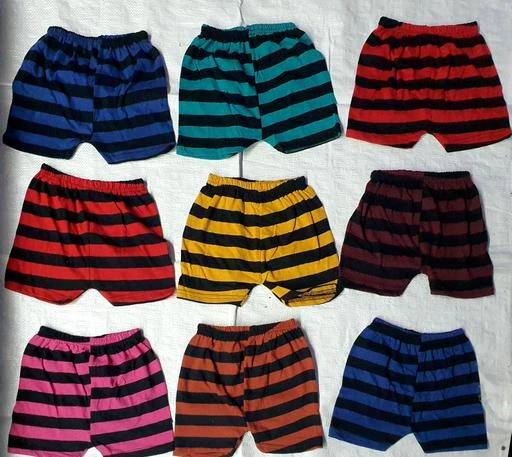 Checkout this latest Shorts & Capris
Product Name: *VEE ESS KIDS SHORTS(PACK OF 10)*
Fabric: Cotton
Pattern: Stripes
ALPHA GARMENTS put our hearts and souls into enhancing the parenting experience; a whole lot of care goes into each of our products. NOTE: COLORS MAY VARY. PACK OF 10PCS.
Sizes: 
0-6 Months, 0-1 Years, 1-2 Years, 2-3 Years
Country of Origin: India
Easy Returns Available In Case Of Any Issue


SKU: 1576015293
Supplier Name: ALPHA GARMENTS

Code: 862-64324733-995

Catalog Name: Flawsome Funky Kids Boys Shorts
CatalogID_17147523
M10-C32-SC1175