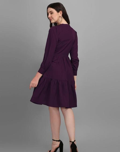 calvin klein mauve dress