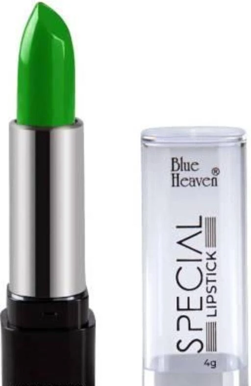 blue heaven green lipstick