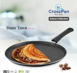  DBY Non-Stick Roti Pan Chapati Pan Chapati Tawa Concave  Aluminum Tava Griddle Crepe Pan Frying Skillet Pan for Omelette Dosa  Paratha Roti Chapati Concave Griddle Tava (285 MM), Multicolor: Home 