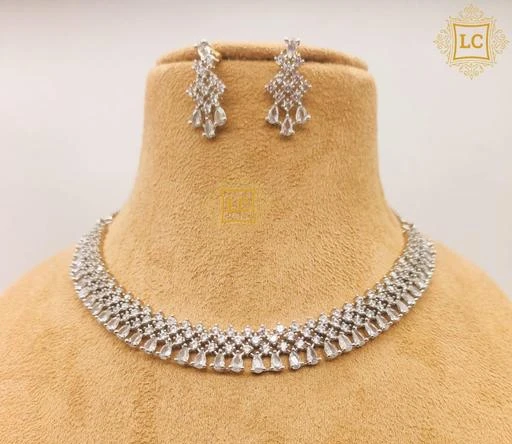 Shimmering sale diamond necklace