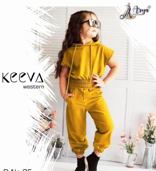 Checkout this latest Clothing Set
Product Name: *Modern Funky Girls Top & Bottom Sets*
Top Fabric: Cotton Spandex
Bottom Fabric: Cotton Spandex
Sleeve Length: Short Sleeves
Top Pattern: Solid
Bottom Pattern: Solid
Multipack: Single
Add-Ons: Cap
Sizes:
9-10 Years, 11-12 Years, 12-13 Years
Country of Origin: India
Easy Returns Available In Case Of Any Issue


SKU: Keeva Yellow
Supplier Name: Jayram

Code: 264-65348970-9921

Catalog Name: Modern Funky Girls Top & Bottom Sets
CatalogID_17476701
M10-C32-SC1147