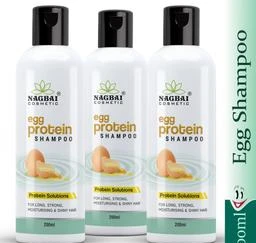 - Nagbai Egg Protein Hair Shampoo Egg Conditioner For Help To  Reduce