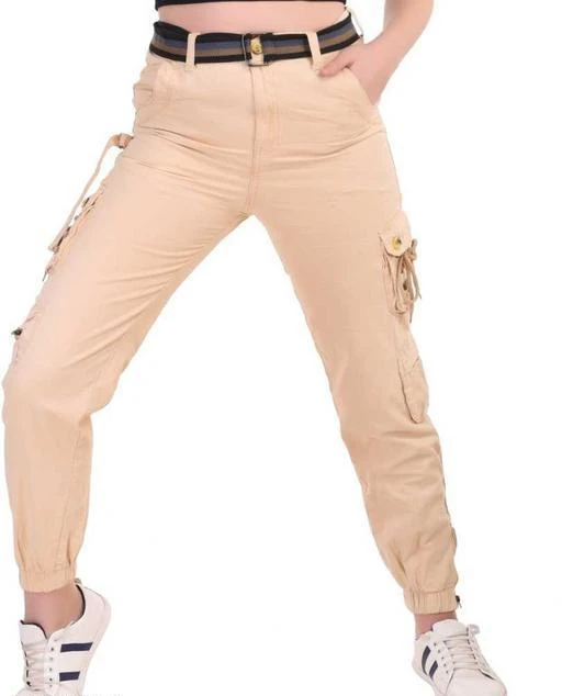 Checkout this latest Trousers & Pants
Product Name: *Stylish Modern Cotton Women's Cargo*
Fabric: Cotton
Pattern: Solid
Net Quantity (N): 1
Sizes: 
28, 30 (Waist Size: 28 in, Length Size: 38 in) 
32, 34, 36
Country of Origin: India
Easy Returns Available In Case Of Any Issue


SKU: Women_Cargo_Beige
Supplier Name: Jiyo Fashion Hub

Code: 054-6548854-7641

Catalog Name: Stylish Modern Cotton Women's Cargos
CatalogID_1043287
M04-C08-SC1034