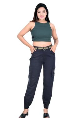 Trendy Trousers Joggers Pants and Toko Stretchable Cargo/Capri
