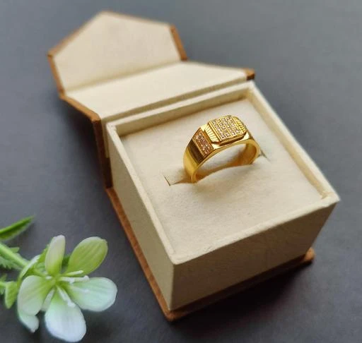 Fancy gold clearance ring for men