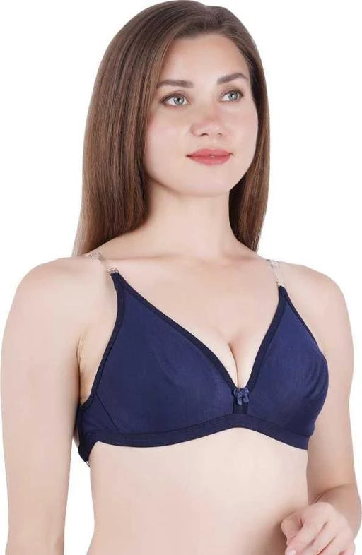  Cotton Premium Semicup Vshape Backless Bra / Fancy