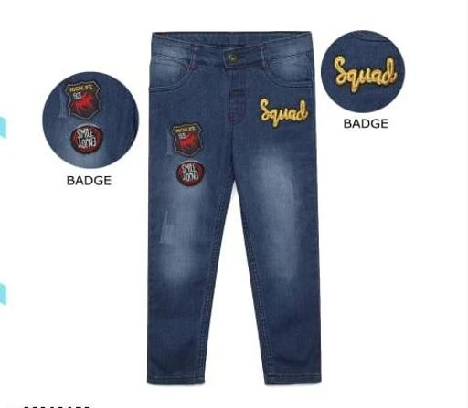 Checkout this latest Jeans
Product Name: *Pretty Funky Boys Jeans *
Fabric: Denim
Pattern: Dyed/Washed
Sizes: 
3-4 Years, 7-8 Years
Country of Origin: India
Easy Returns Available In Case Of Any Issue


SKU: Squad Blue Boys Jeans
Supplier Name: M S Retail

Code: 723-66202039-925

Catalog Name: Pretty Funky Boys Jeans 
CatalogID_17758891
M10-C32-SC1180