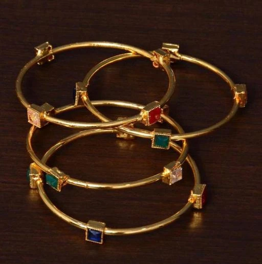 Checkout this latest Bracelet & Bangles
Product Name: *Allure Glittering Bracelet & Bangles*
Base Metal: Alloy
Plating: Gold Plated
Stone Type: Cubic Zirconia/American Diamond
Sizing: Non-Adjustable
Type: Bangle Style
Multipack: 4
Sizes:2.2, 2.3, 2.4, 2.5, 2.6, 2.8
Country of Origin: India
Easy Returns Available In Case Of Any Issue


Catalog Rating: ★4.8 (5)

Catalog Name: Allure Glittering Bracelet & Bangles
CatalogID_17789727
C77-SC1094
Code: 191-66298644-999