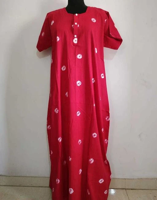 Checkout this latest Nightdress
Product Name: *Siya Adorable Women Nightdresses*
Fabric: Cotton
Sleeve Length: Short Sleeves
Pattern: Printed
Net Quantity (N): 1
Sizes:
Free Size (Bust Size: 44 in, Length Size: 54 in) 
Country of Origin: India
Easy Returns Available In Case Of Any Issue


SKU: WA0024
Supplier Name: Euphoric inc Toys

Code: 453-6677559-2001

Catalog Name: Siya Stylish Women Nightdresses
CatalogID_1064555
M04-C10-SC1044
