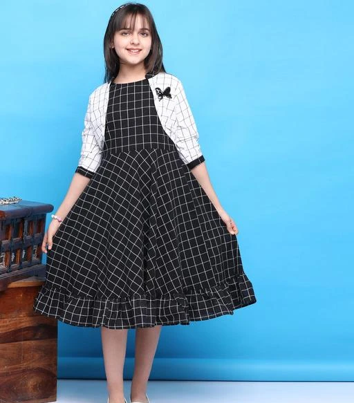 Cotton frock for 7 year clearance girl