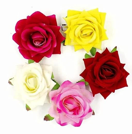 Checkout this latest Hair Accessories
Product Name: *JGJ  206 Hair Clip Rose Flower Hair Clips For Girls Hair Accessories For Women And Girls Set Of 5*
Material: Fabric
Net Quantity (N): 5
Pack Of 5pc Multicolor Rose Hair Pins For Women's, Girls, Kids Party Wear These Hairpin Will Make You Look More Charming And Fashionable. Suitable For Indoor And Outdoor Use, Such As Parties, Wedding Ceremony, Dating, Concerts Or Just Daily Wear.  It's The Best Choice For Beauty Lovers! Comes With The Set Of 5 Multicolor Rose Pin Styling Hair Accessory
Sizes: 
Free Size
Country of Origin: India
Easy Returns Available In Case Of Any Issue


SKU: JGJ  206 Hair Clip Rose Flower Hair Clips For Girls Hair Accessories For Women And Girls Set Of 5
Supplier Name: JGJ GLOBAL ENTERPRISES

Code: 403-66900423-995

Catalog Name: Twinkling Graceful Women Hair Accessories
CatalogID_17989002
M05-C13-SC1088
